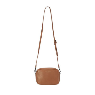 Status Anxiety Plunder leather shoulder bag tan