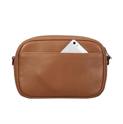 Status Anxiety Plunder leather shoulder bag tan