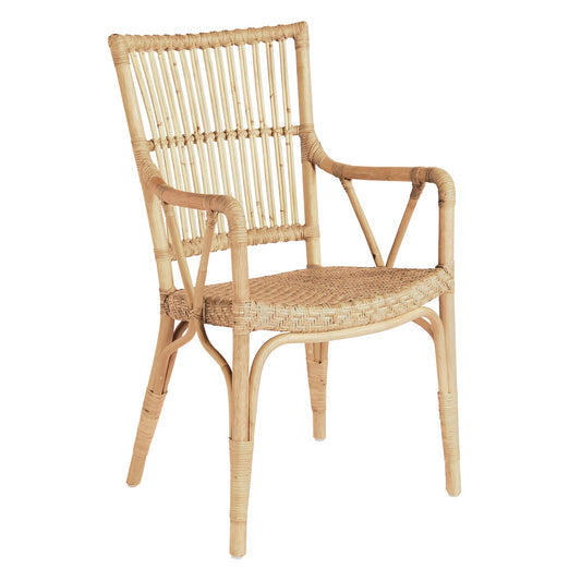 Sika Design tall rattan armchair natural