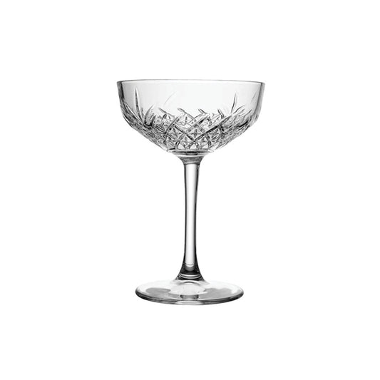 Cut glass cocktail glass clear 270ml
