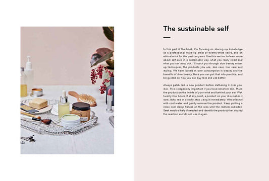 Sustainable Beauty hard cover book