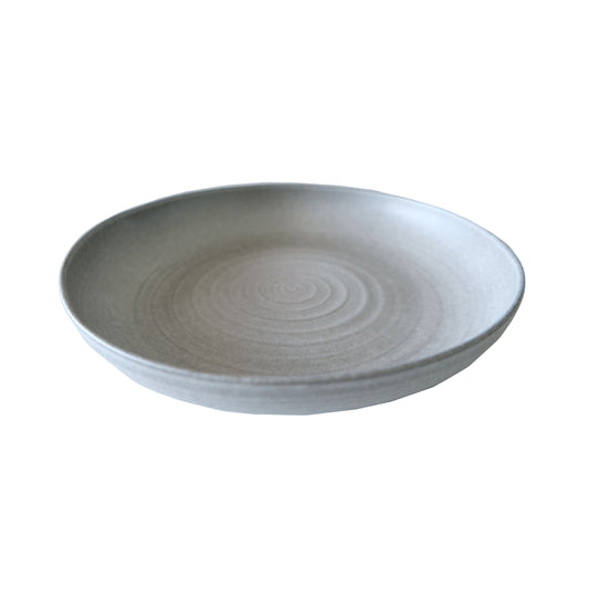Natural stoneware serving bowl 26cm