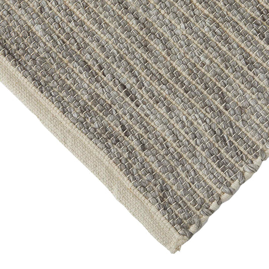 Andes wool cotton rug feather 200 x 300cm