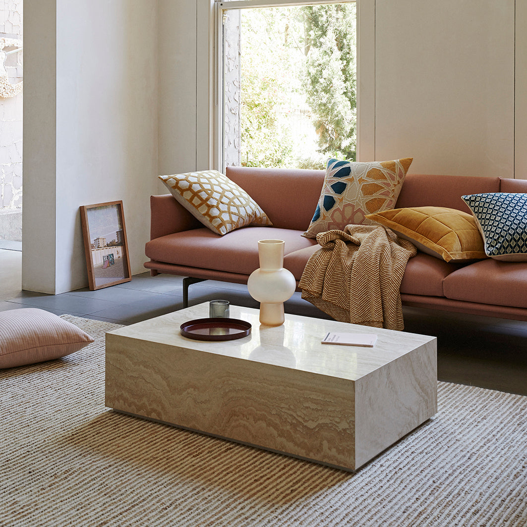 Lisbon jute & wool rug seasalt 200 x 300cm