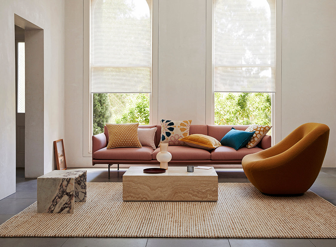 Lisbon jute & wool rug seasalt 200 x 300cm
