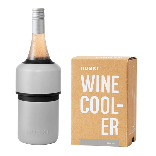 Huski wine cooler stone grey
