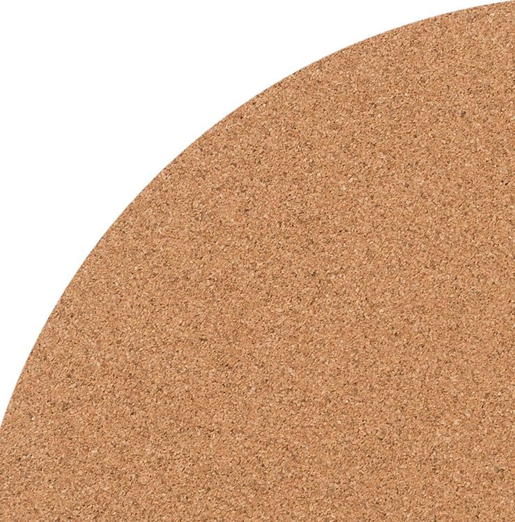 Round cork placemat - set of 4