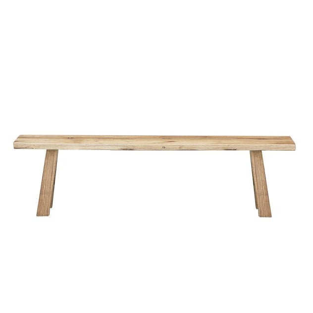 Reclaimed elm wood bench seat 150cm