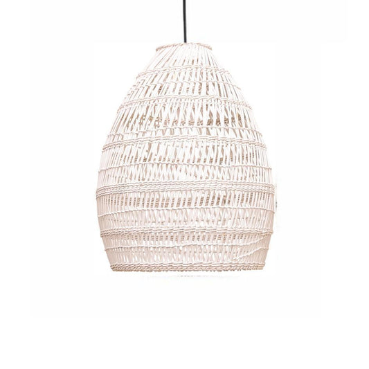 Firth rattan shade whitewash small