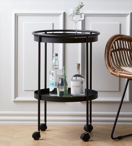 Zone Denmark drinks trolley black