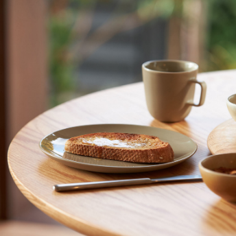 Talo side plate matcha 21cm
