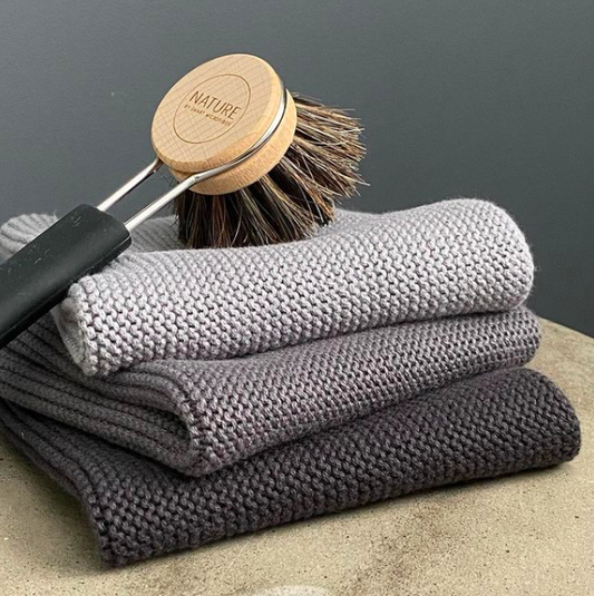 Organic cotton knitted cloth marshmallow