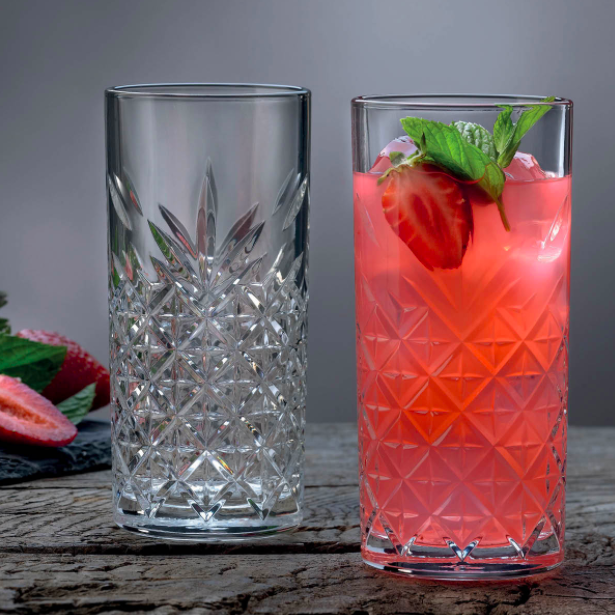 High ball cut glass 450ml