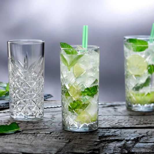 High ball cut glass 450ml