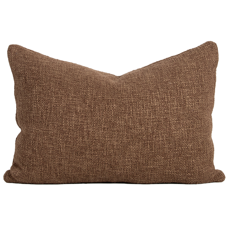 Cyprian cushion cover 40x60cm cocoa