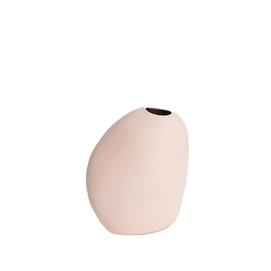 Ceramic bud vase pink 14cm