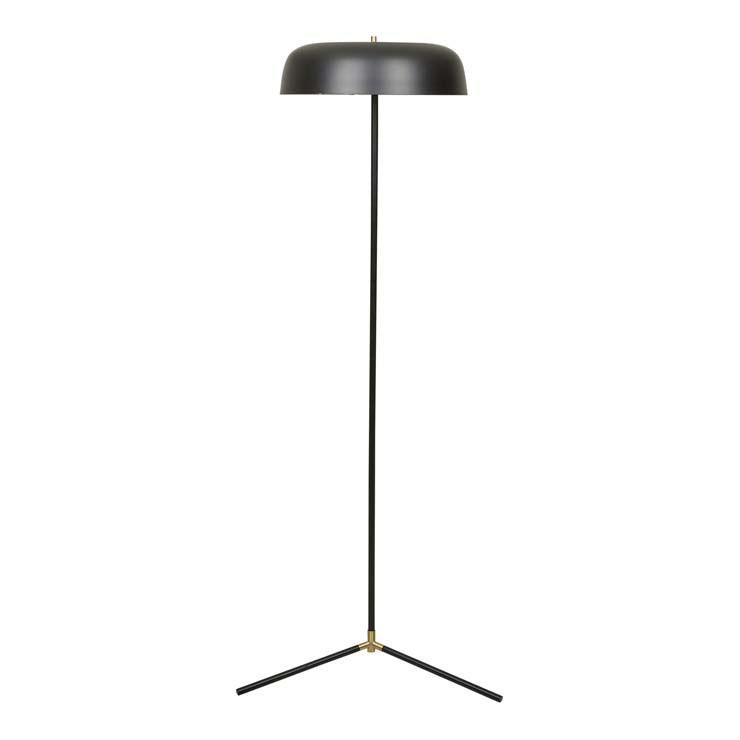 Easton Canopy Floor Lamp black