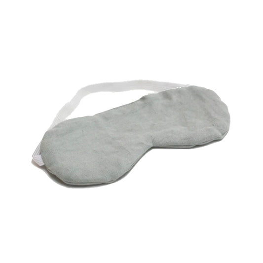 Linen eye mask grey