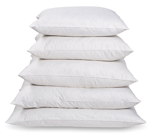 NZ duck feather inner for 90 x 40cm cover