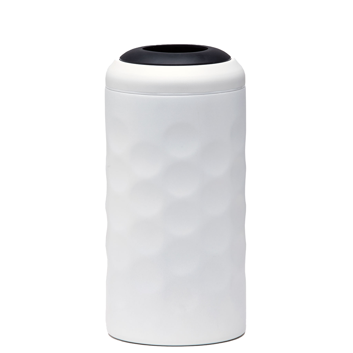 Dimpled wine cooler matte white