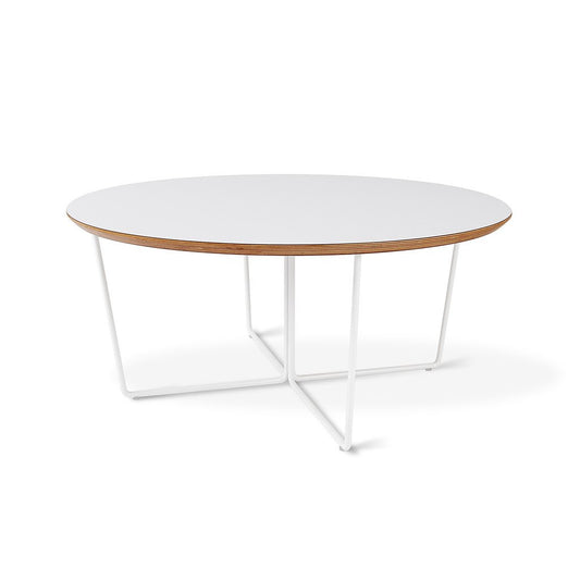 Gus ply wood Coffee Table white 89cm