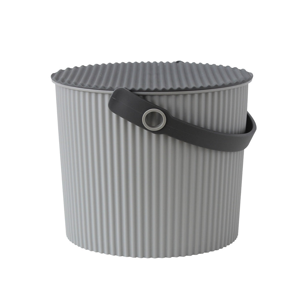 Super bucket 8 litres grey medium