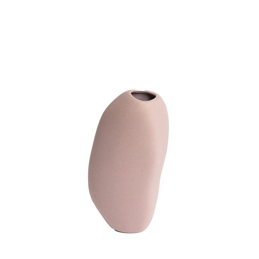 Ceramic bud vase lilac