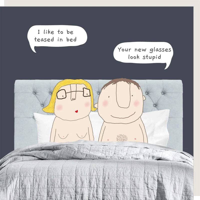 Stupid glasses card