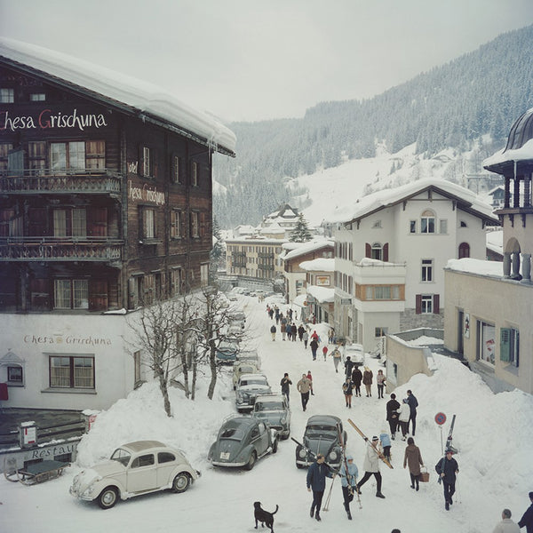 Slim Aarons 'Klosters' photographic print