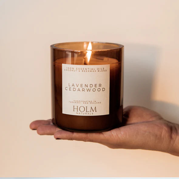 Holm scented candle lavender & cedarwood