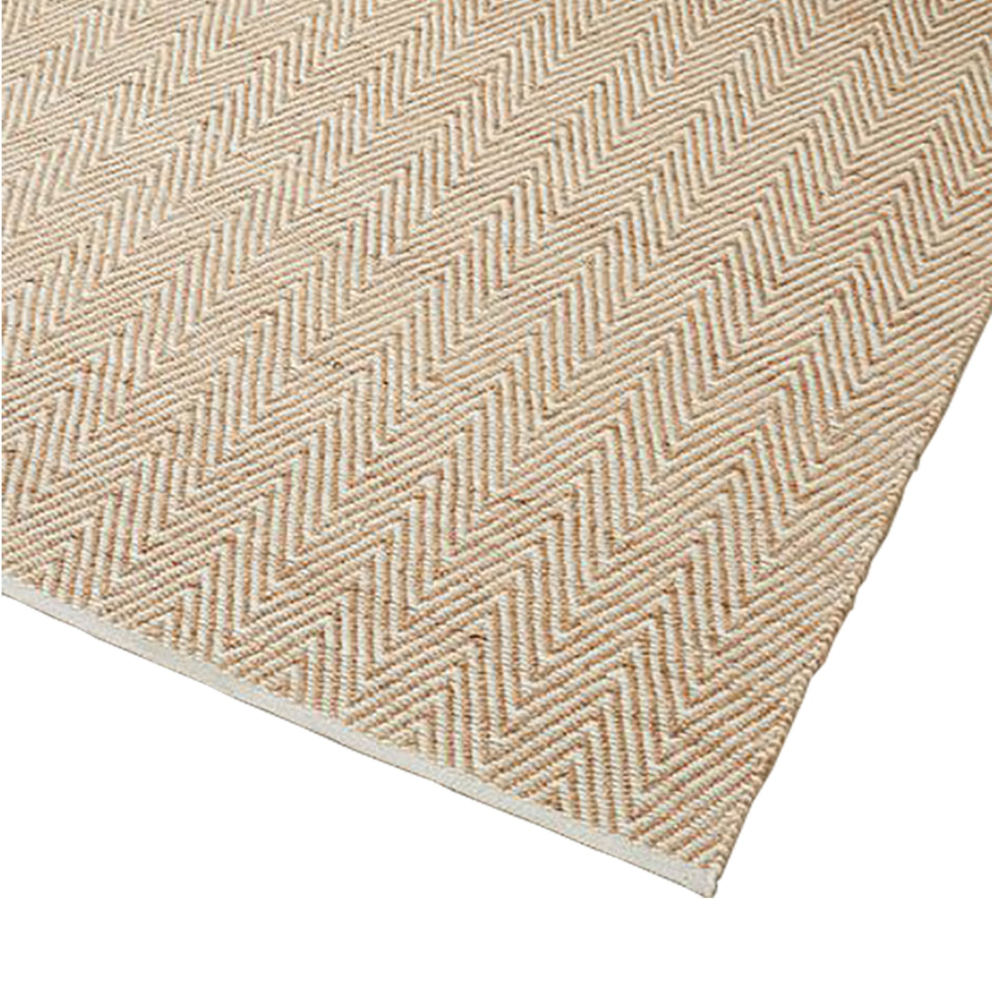 Weave Catania jute & wool rug natural 200 x 300cm