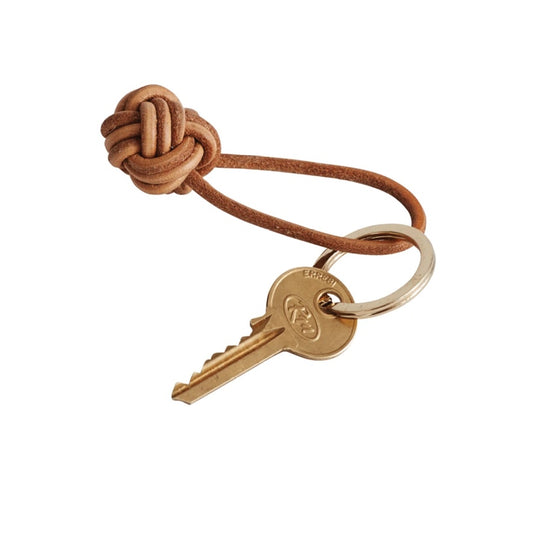 Leather Knot Keyring