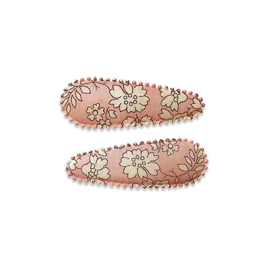 Liberty fabric hair clips josie small