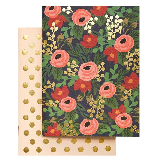 Set of 2 Rifle Paper notebooks