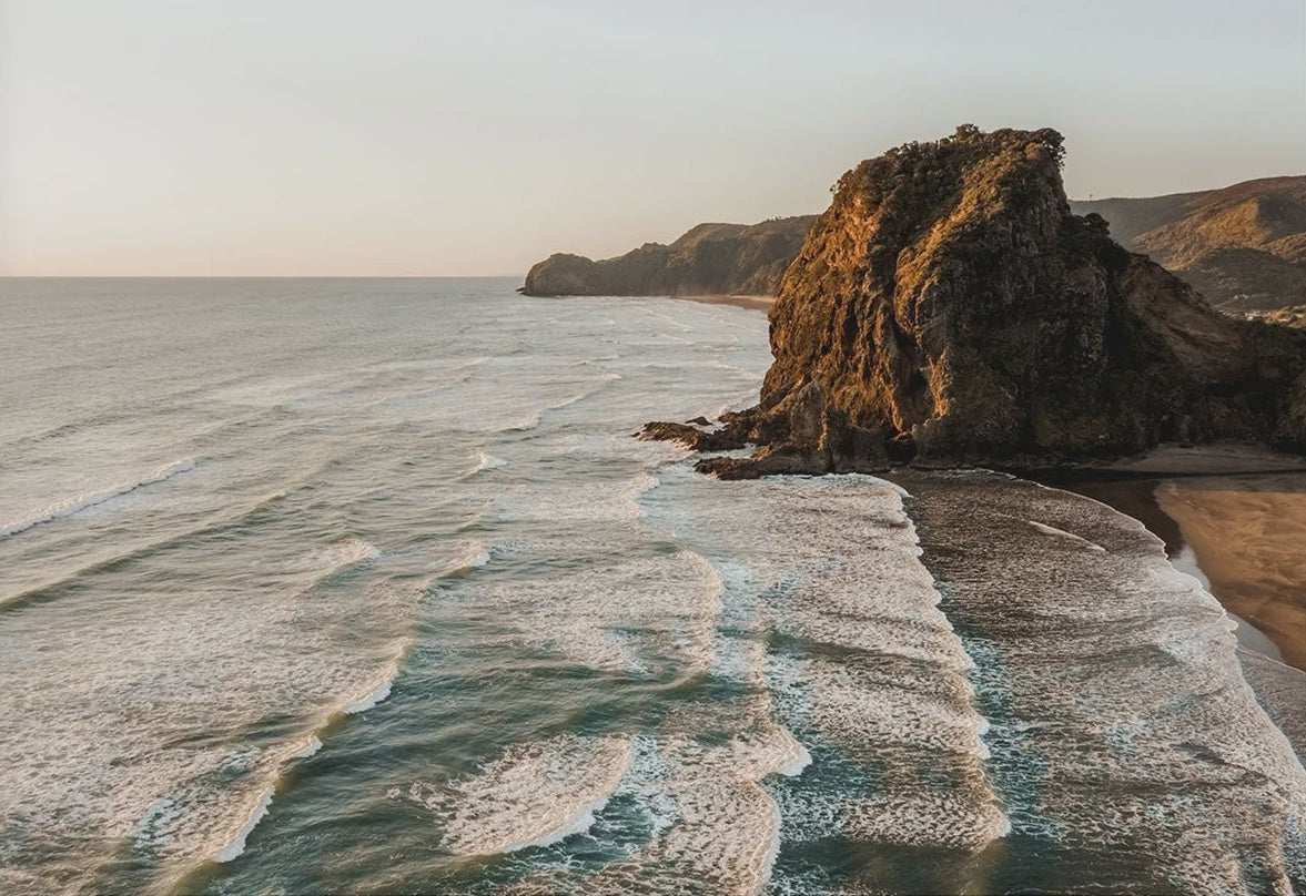 Piha Surf Beach photographic print