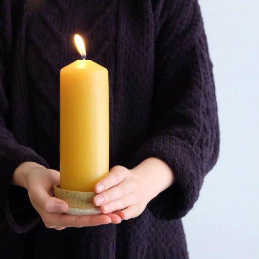 NZ Made beeswax candle