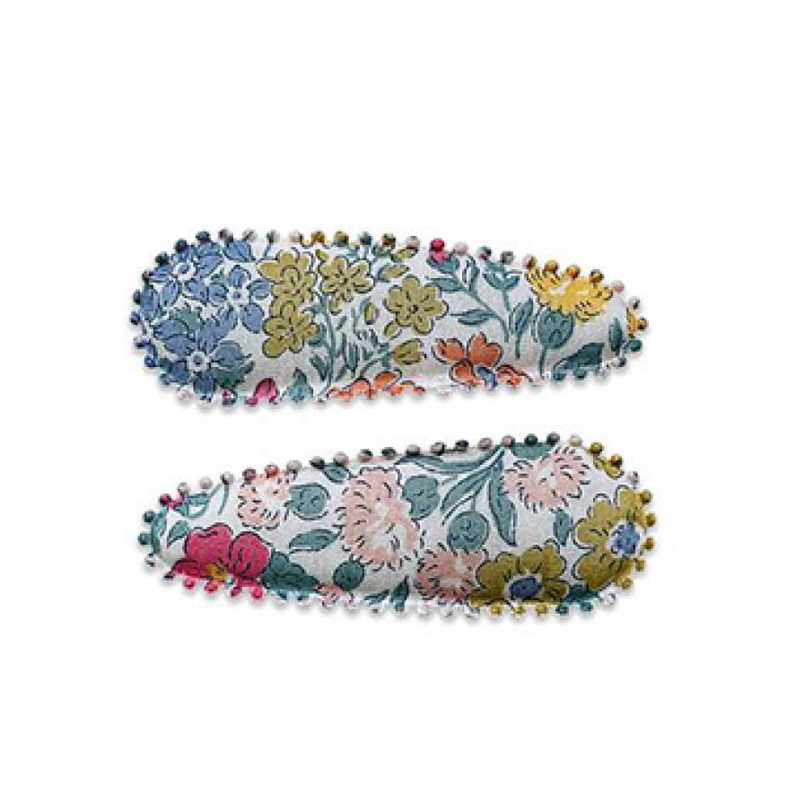 Liberty Fabric Hair Clips Rowie