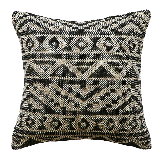 Outdoor Sifiso cushion black taupe 50cm
