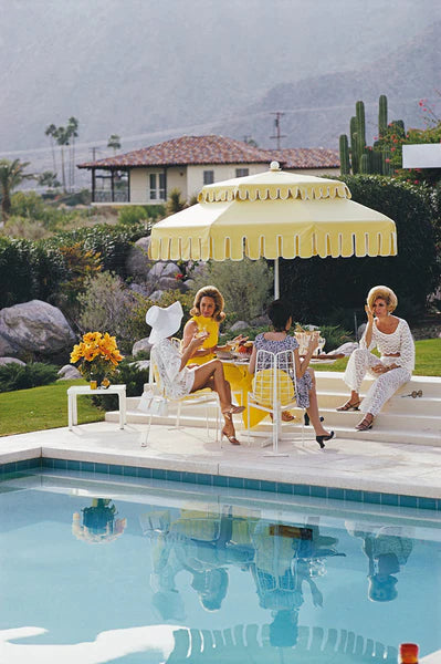 Slim Aarons 'Nelda & Friends' photographic print