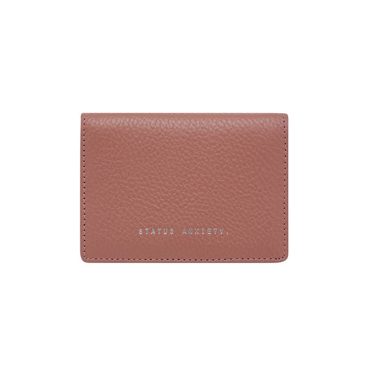 Easy does it wallet dusty rose