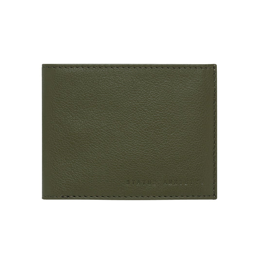 Noah leather wallet khaki