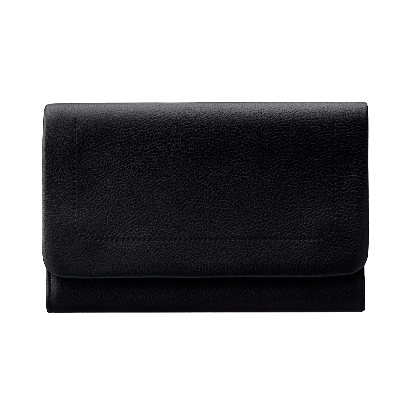 Remnant leather wallet black