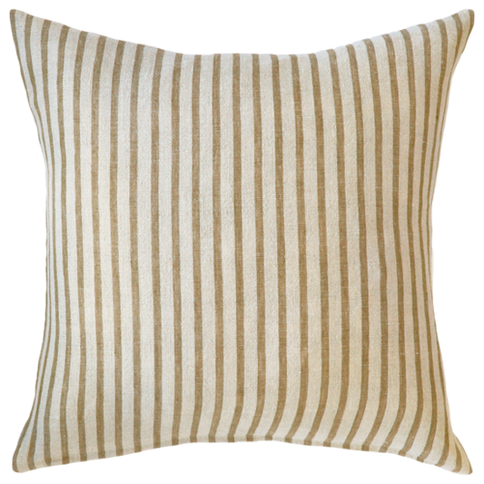 Spencer linen cushion cover ochre 50cm