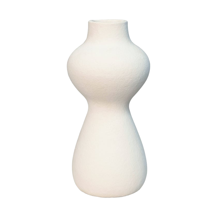 Violetta vase off-white 33cm