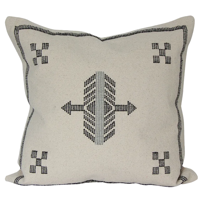 Woven cross stitch cushion cover 50cm
