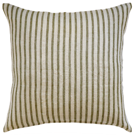 Spencer linen cushion cover khaki 50cm