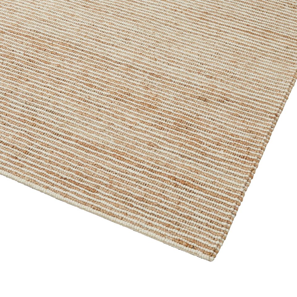 Lisbon jute & wool rug seasalt 200 x 300cm