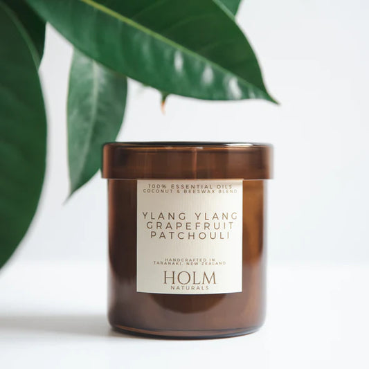 Holm scented candle ylang ylang, grapefruit & patchouli