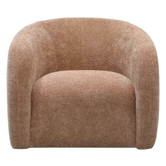 Maxwell swivel chair caramel