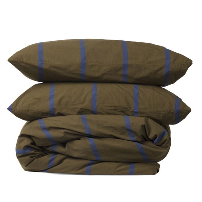 Duo reversible duvet cover aegean and ivy